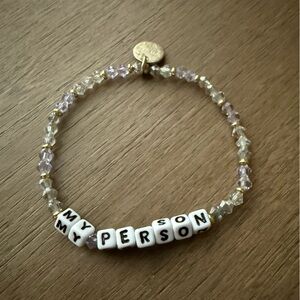 Little words project Beaded Bracelet